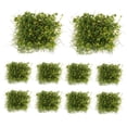 thumbnail image 3 of MERIGLARE 10Pcs Miniature Grass Tuft Model for Sand Table Trains Railroad Scenery Model Yellow, 3 of 9