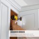 thumbnail image 5 of BRIGHTFUFU 4Ud Bisagras Para Puertas De Muebles De Metal Plateado Con Rodamientos Suaves Y Alta Durabilidad Para Hogar, 5 of 5