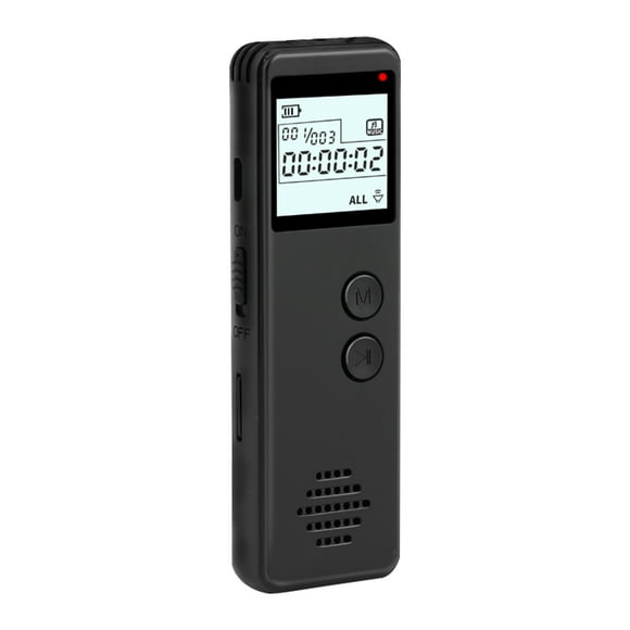 Amdohai 16GB Digital Voice Recorder Voice Activated Recorder Noise Reduction Dictaphone MP3 Player HD Recording