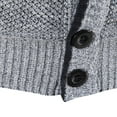 thumbnail image 4 of Akiihool Mens Jacket Winter Men's Warm Sport Winter Casual Sweatshirt with Pocket (Grey,XL), 4 of 5