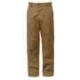 thumbnail image 3 of Rothco Relaxed Fit Zipper Fly BDU Pants, Coyote Brown, 2XL, 3 of 6