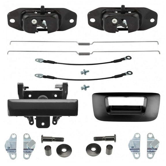 Autos Part Outletâ„¢ New Tailgate Repair Kit Compatible with 2007-2014 Chevrolet GMC 12 Piece