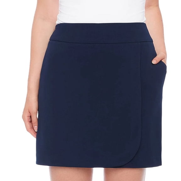 UP! Women's Pull-On Skort Navy Large
