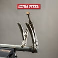 thumbnail image 5 of ULTRA STEEL 3-Piece Locking Plier Set, Carbon Steel Drop Forged Heat Treated, 5", 6-1/2", 7", Nickel Plated, Curved Jaw and Long Nose Jaw, 5 of 6