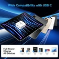 thumbnail image 7 of 45W 2Pack Super Fast Charger USB C Dual Port Android Phone Charger Type C Charging Block with 6FT Type-C Charger Cord Compatible for iPhone 16,Samsung Galaxy S25 Ultra/S25+/S24 Ultra/S23/S22/S21/S20, 7 of 7