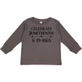 thumbnail image 3 of Inktastic Celebrate Juneteenth Boys or Girls Long Sleeve Toddler T-Shirt, 3 of 5