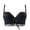 Black, variant on Women Seamless Strapless Bra Wirefree Bandage Brassiere Stealth Tira Underwear, M, Green