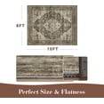 thumbnail image 2 of -Runner Rug X Rugs for Living Room- Machine Washable Rug-Soft Living Room Rug-Vintage Non Slip Carpet-Rugs for Bedrooms Dining Office, 2 of 7