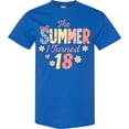 thumbnail image 3 of Inktastic The Summer I Turned 18 Pastel Birthday Design T-Shirt, 3 of 5