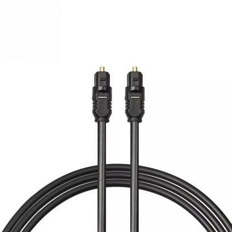 Optical Audio Cable, CableCreation 3 Feet Digital Fiber Optic Cable for  Home Theater, Sound Bar, TV, PS4, Xbox, VD/CD Player, Blu-ray Players, Game  Console& More, 0.9M 