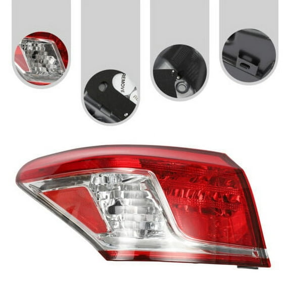 Tail Light fits 2010 2011 2012 Lexus ES350 Tail Light Rear Outer Lamp Left Side