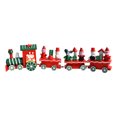 thumbnail image 2 of Tren de madera de Navidad Papá Noel Festival de Navidad Adorno Decoración para el hogar Regalos para niños Wmkox8yii gf9023, 2 of 2