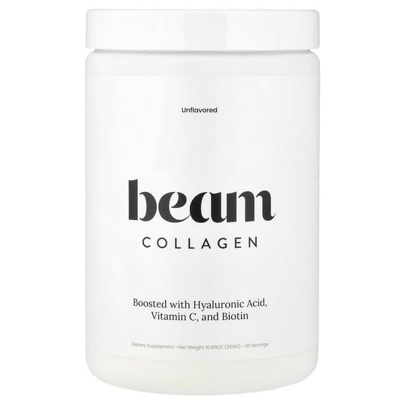 Beam Organics Collagen, Unflavored, 10.89 oz (309 g)