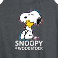 thumbnail image 3 of Peanuts - Snoopy And Woodstock - Women's Racerback Tank Top, 3 of 6