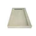 thumbnail image 2 of Tile Redi WF4272R-PVC Wonderfall Trench 42" X 72" Rectangular Shower Base - Tileable, 2 of 6