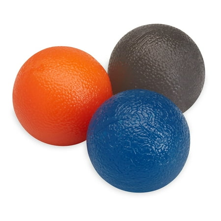 Athletic Works Hand Recovery Kit  Massage Balls  2  Diameter  for Grip Strength  3 Pack