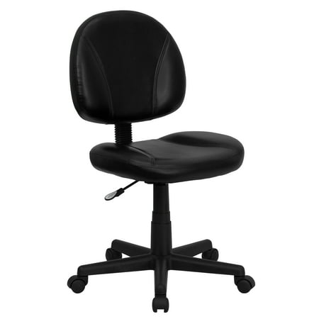 flash furniture mid-back black leathersoft product