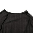 thumbnail image 6 of Women's Long Sleeve Tops Crewneck Basic Lightweight Fall Shirt With Thumb Holes, 6 of 6
