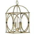 thumbnail image 2 of 20.75 Inch 4 Light Foyer In Urban/Industrial Style 12 High By 20.75 Wide-French Oak Finish    -Traditional Installation Capital Lighting 4521Fo, 2 of 2