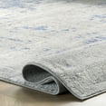 thumbnail image 5 of nuLOOM Georgie Abstract Grid Area Rug, 5' x 7' 5", Light Grey, 5 of 9