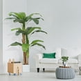 thumbnail image 5 of Artificial Tree, Simulation Potted Plants Tall Fake Green Plant with Pot, 5 of 7