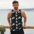thumbnail image 6 of Fuzoiu Octopus 1 Print Men's Workout Tank Tops,Sleeveless Gym Shirt Quick Dry,Fitness Bodybuilding T-Shirt,Muscle Athletic Workout Tee-Medium, 6 of 7