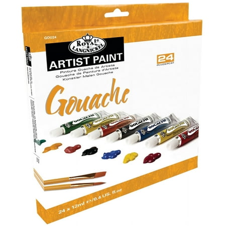 UPC: 0090672066657 | Royal Brush Gouache Artist Paint Set  24-Colors