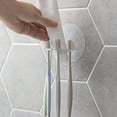 thumbnail image 2 of Mistaha Disc Toothbrush Holder Self-adhesive Wall Mount Toothpaste Storage Rack Multi-slot Toothbrush Holder Rack Bathroom Toothpaste Organiser, 2 of 8