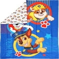 thumbnail image 6 of Paw Patrol Kids Plush Polyester Bedding Sheet Set with Reversible Comforter Twin Bed in Bag 4 Pcs Set for Kids, 6 of 9