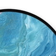 thumbnail image 4 of 36.2 Inch Round Floor Mat Ocean Surface Carpet Decor Rug for Living Room Bedroom, 4 of 6