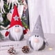 thumbnail image 4 of Gnomos de peluche de Navidad, adornos de gnomos Tomte hechos a mano, figura de enano sueco, elfo de vacaciones, decoraciones para el hogar, 8 pulgadas (rojo) Sincero  Hogar, 4 of 5