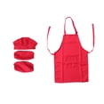 thumbnail image 4 of Hytrove 1 Set Red Dacron Kids Chef Set For Baking Supplies And Mini Baking Set For Toddlers, 4 of 8