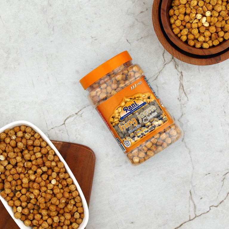 Rani Roasted Chana (Chickpeas) Hing-Jeera (Cumin-Asafetida) Flavor