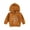 Brown, variant on Toddler Baby Boy Girl Halloween Clothes Pumpukin Hoodies Sweatshirt Hooded Pullover Tops Unisex Baby Fall Winter Clothes Outfits(