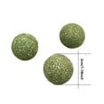 thumbnail image 2 of Catnip Ball Toy for Indoor Cats 3.94in Safe Teeth Cleaning Stress Relief Interactive Cat Toy with Built-in Soundstone Natural Mint Formula for Kittens Adult Cats Play Exercise Enrichment Supplies, 2 of 5