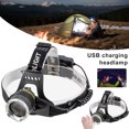 thumbnail image 1 of Linterna De Cabeza, Lámpara De Cabeza Led Recargable Por Usb, Diadema Ajustable Impermeable Con 3 Modos De Iluminación, Perfecta Para Acampar, Caminar Muyoka Hogar, 1 of 7