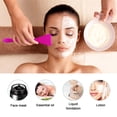 thumbnail image 5 of Sistema de cepillo aplicador de mascarilla facial de silicona de doble cara con cuchara, cepillo duradero para la cara de silicona, 2 uds., 5 of 5