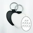 thumbnail image 4 of Sublimation Blank Keychain Craft Keys Holder Key Chain Heart, 4 of 7