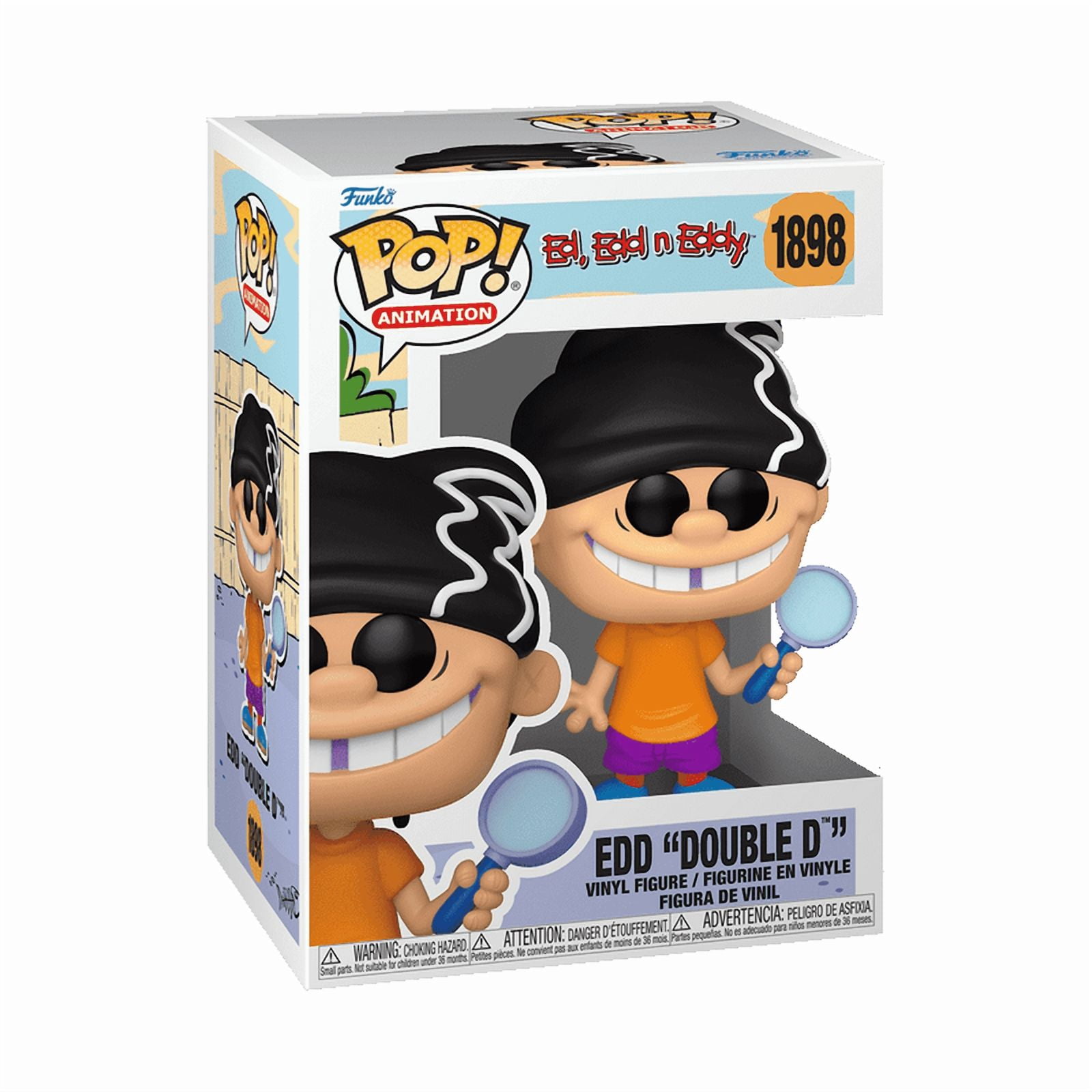Funko Pop! Ed, Edd n Eddy 3-Pack Vinyl Figures with Pop Protector – Cartoon Network Exclusive