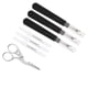 thumbnail image 5 of Kit de descosedor de costuras, mangos prácticos de acero inoxidable duraderos, removedor de hilo para coser bordado y acolchado, 5 of 12
