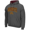 thumbnail image 2 of Men's Colosseum Charcoal Minnesota Golden Gophers Arch & Logo 3.0 Pullover Hoodie, 2 of 3