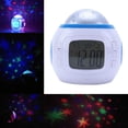 thumbnail image 5 of Reloj despertador Luz nocturna Reloj musical Estrella para dormir Luz Soporte para habitación de niños Lámpara de noche Decoración Regalo Eigraketly  JJ3339-00, 5 of 5