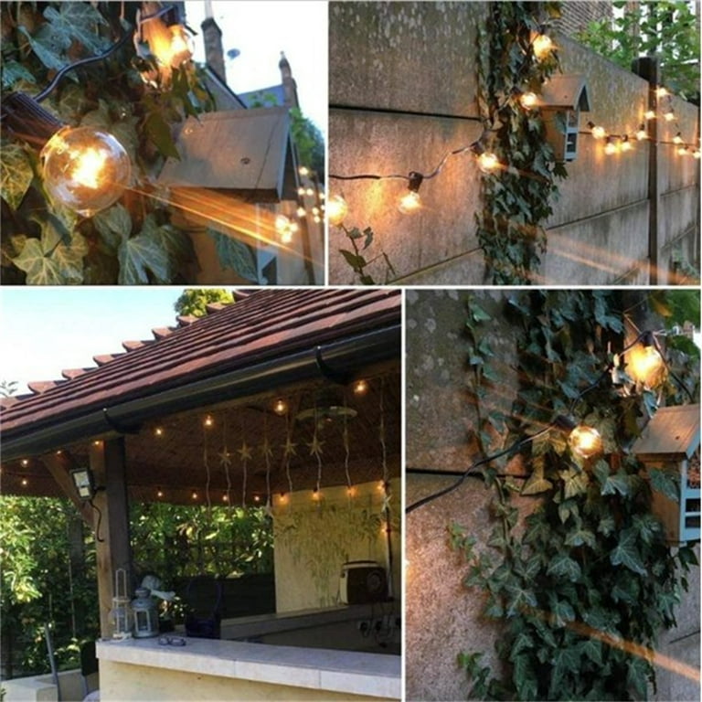 Color Changing Christmas Lights Outdoor String Lights 50ft 50 G40 Bulbs  Waterproof Connectable up to…See more Color Changing Christmas Lights  Outdoor