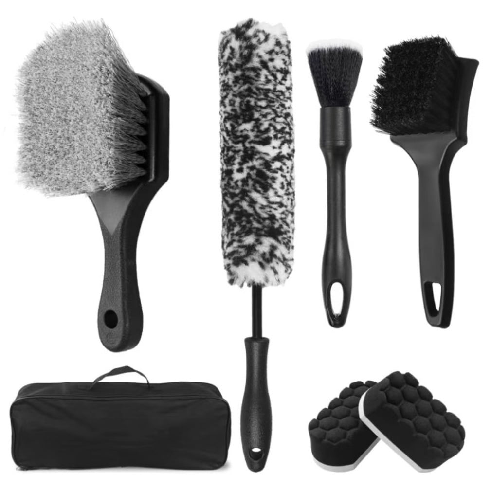AutoSpa Professional Detailing Brush Set 3 pc Pack - Walmart.com
