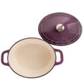 thumbnail image 6 of BergHOFF Neo 4pc Cast Iron Cookware Set, 5qt. & 8qt., Purple, 6 of 9