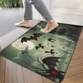thumbnail image 3 of Halloween Scary Ghost Welcome Doormat,Durable Absorbent Floor Entryway Rug 17x30 Inch Pumpkin Skull Bat Spider Floor Mat for Outdoor Entrance Entry Entryway, 3 of 6