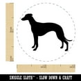 thumbnail image 2 of Whippet Dog Solid Self-Inking Rubber Stamp Ink Stamper - Fuchsia Ink - Mini 1/2 Inch, 2 of 7