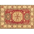 thumbnail image 1 of Ahgly Company Indoor Rectangle Geometric Brown Traditional Area Rugs, 2' x 4', 1 of 4