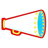 SHAPES ETC.  Large Notepad - Megaphone