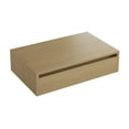 thumbnail image 4 of Avancer 36" Wall-Mounted Bathroom Vanity Cabinet without Top in Natural Oak, 4 of 8